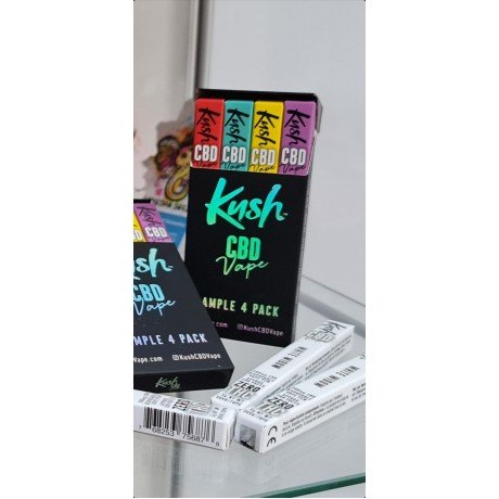 Kush CBD Vape pack de 4 Sabores